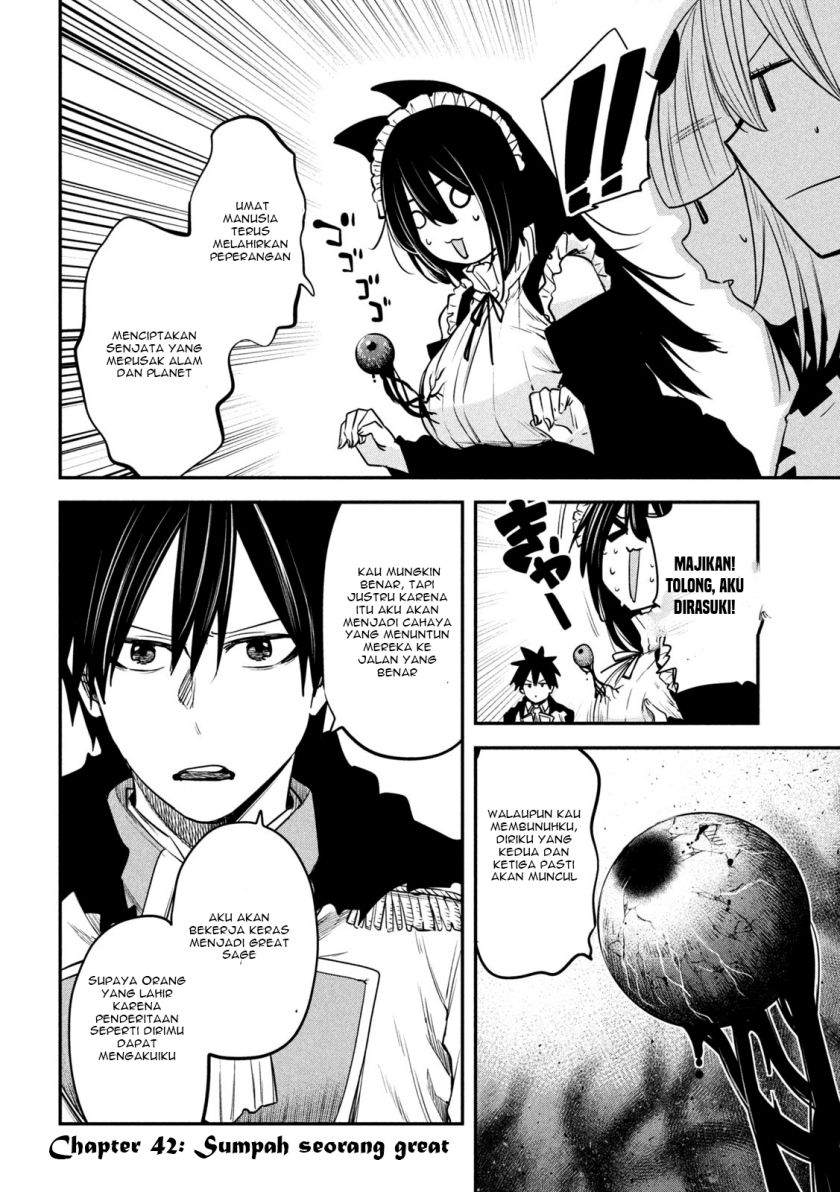 Isekai Kaeri no Daikenja-sama wa Sore Demo Kossori Kurashite Iru Tsumori desu Chapter 42 Bahasa Indonesia